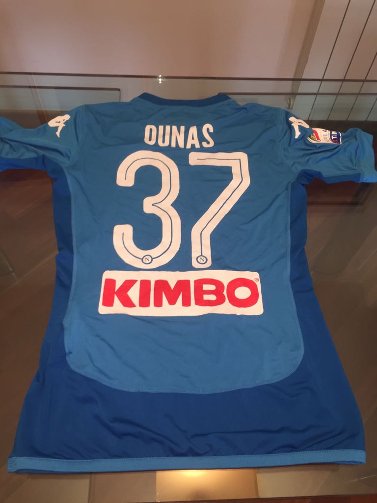 Maglia Home Napoli ADAM OUNAS Maglia Home Napoli ADAM OUNAS