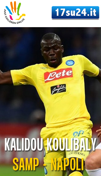 Seconda Maglia Napoli KALIDOU KOULIBALY Seconda Maglia Napoli KALIDOU KOULIBALY